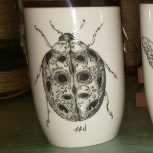 NWT BEETLE STONEWARE TUMBLER